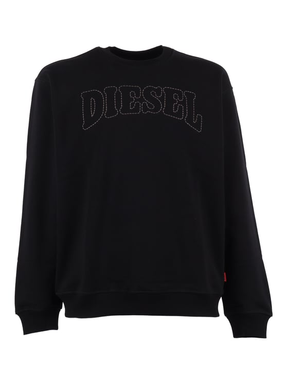 Diesel Black S-Norm V10 Sweatshirt