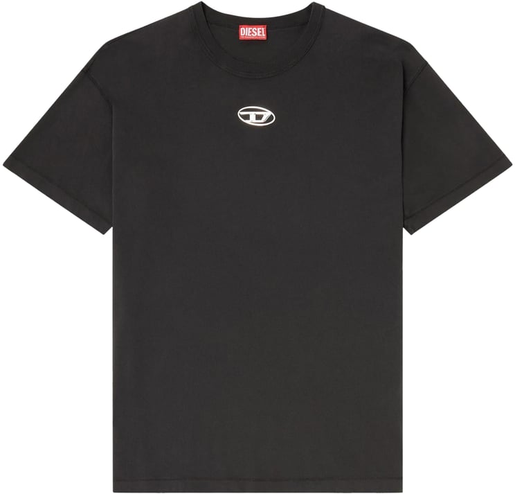 Diesel Diesel Heren T-Norm-Iod T-Shirt Zwart