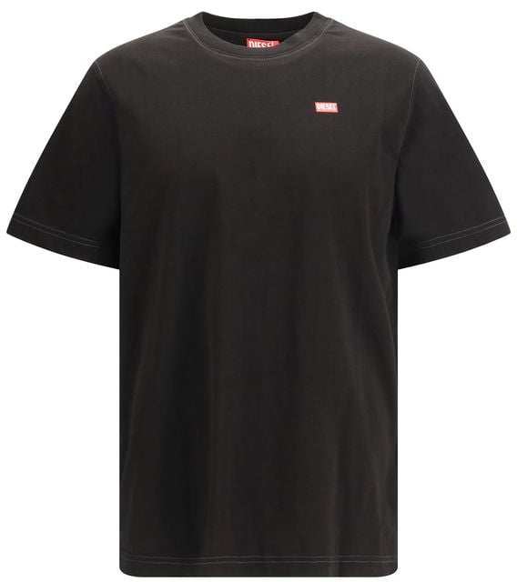 Diesel Diesel Black Cotton T-Shirt