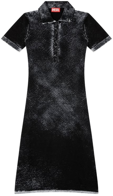 Diesel Midi Dress with Button Placket