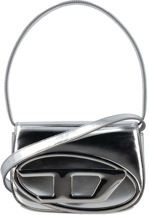 Diesel Silver Top Handle Bag