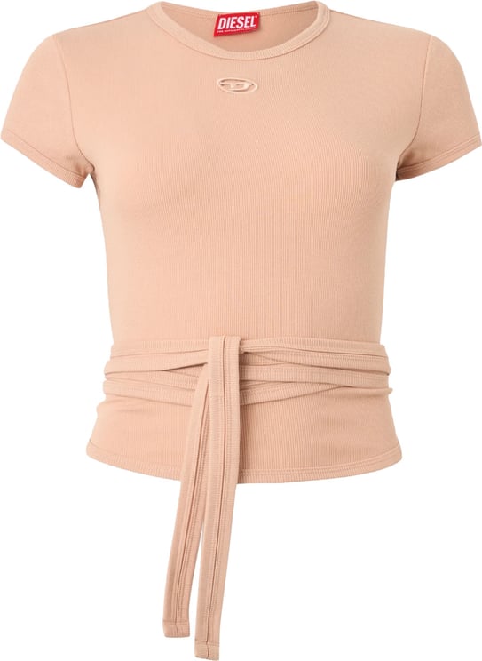 Diesel T-SHIRT A COSTINE CON LACCI