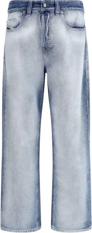 Diesel Diesel Blue Cotton Bootcut Jeans