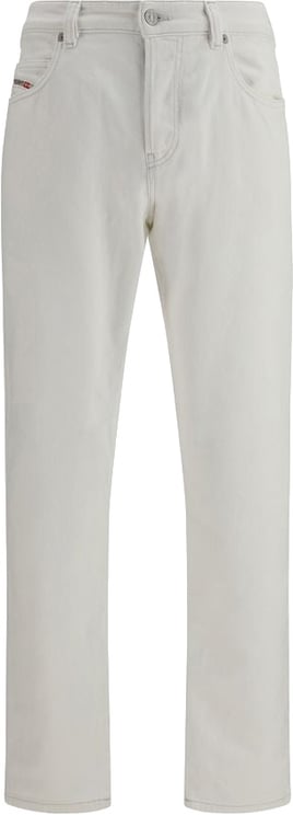 Diesel Diesel White Cotton Slim Fit Jeans