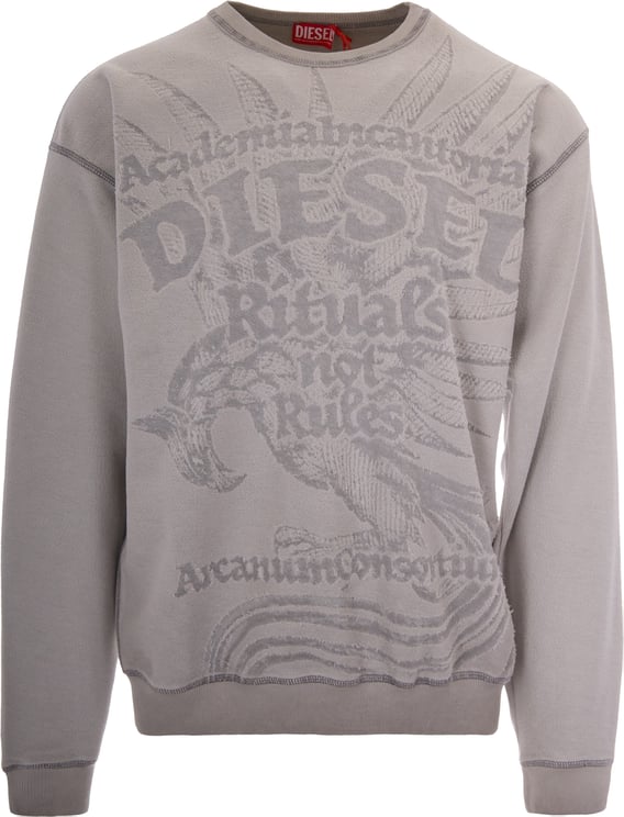 Diesel Sweaters Medium/White