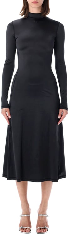 Diesel D Ungo Long Dress Nero