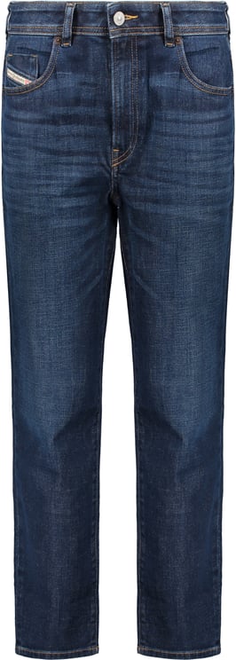 Diesel Dark blue straight jeans with a comfortable style