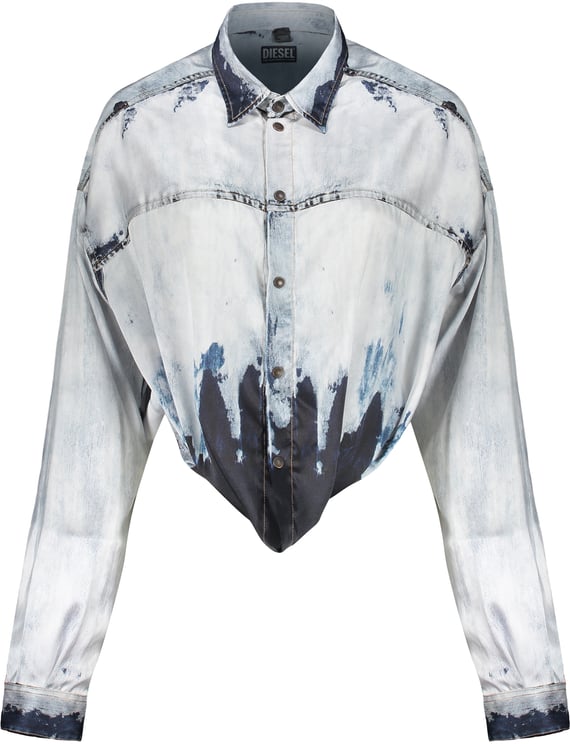 Diesel Asymmetrical cropped top