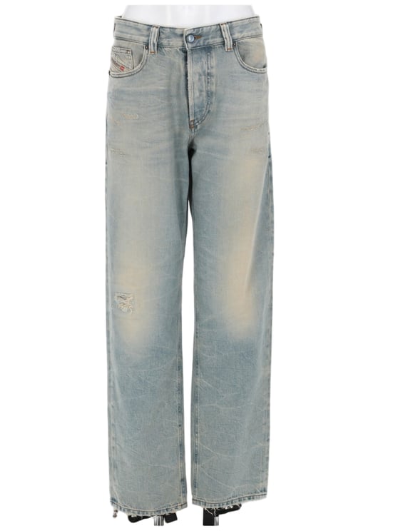 Diesel 1988 D-Ark Faded Distressed Jeans