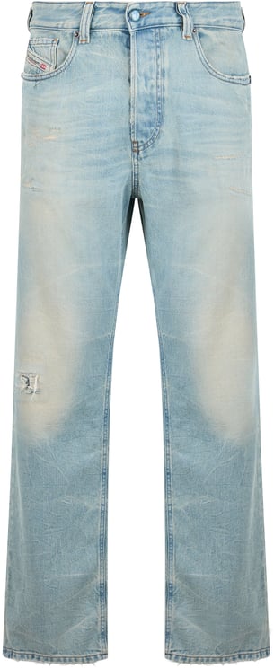 Diesel Straight jeans in cotton blend