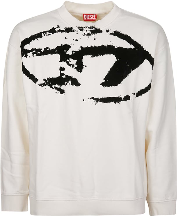 Diesel S-boxt N5 Sweatshirt White