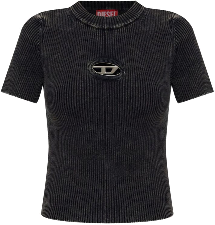 Diesel T-Shirts And Polos Black