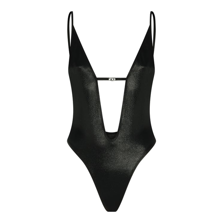 Diesel Black V-Neckline Swimsuit