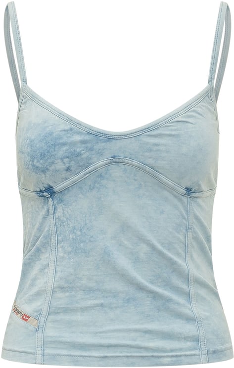 Diesel Top T Ony con Spalline Sottili