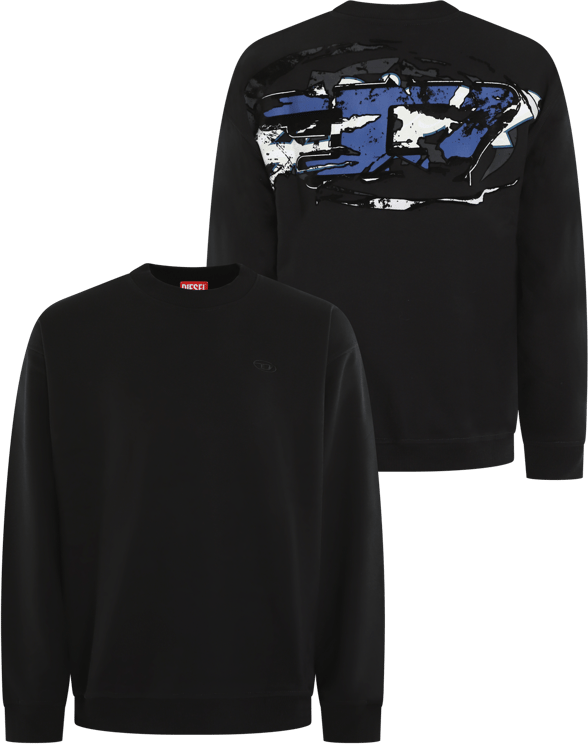 Diesel Heren S-Boxt-T2 Sweater Zwart