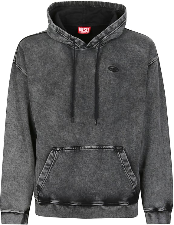 Diesel S-boxt Den Sweatshirt Grey