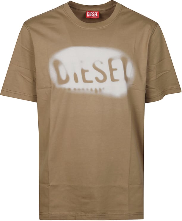 Diesel T-adjust V2 T-shirt Brown