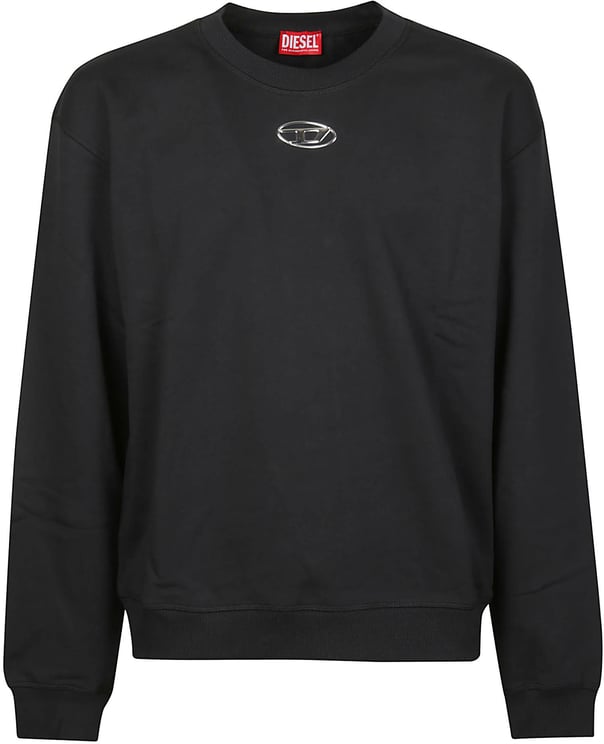 Diesel S-norm Iod Sweatshirt Black