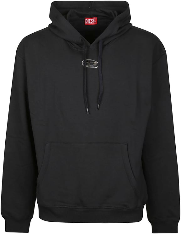 Diesel S-norm Iod Sweatshirt Black