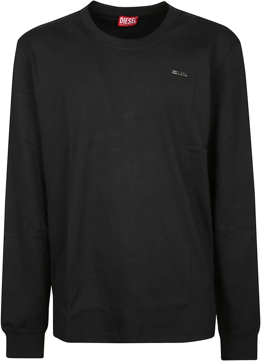 Diesel T-miegor Met Long Sleeve T-shirt Black
