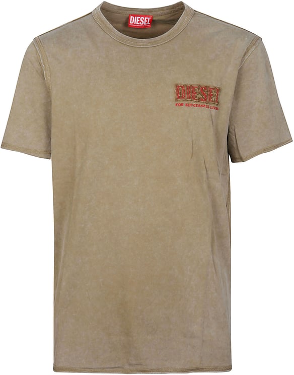 Diesel T-rawjust V1 T-shirt Brown