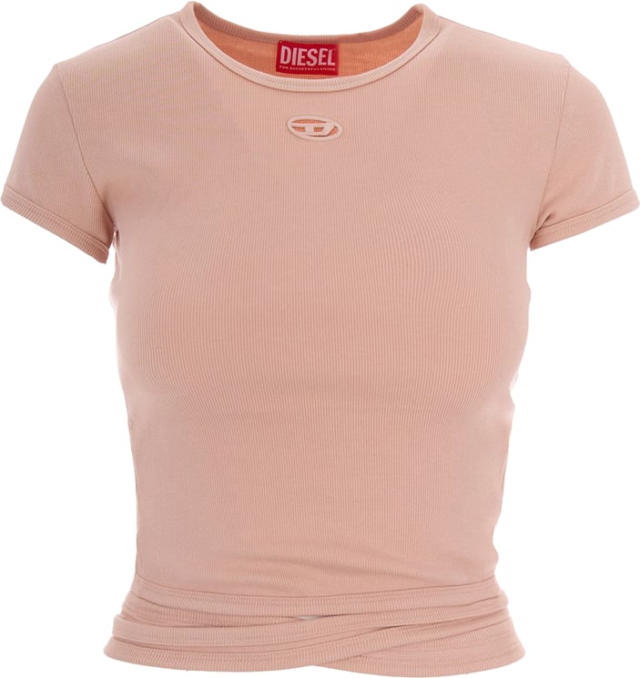 Diesel T-Shirts And Polos Rosa