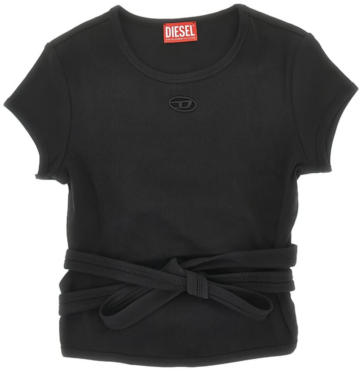 Diesel T-Shirts And Polos Black