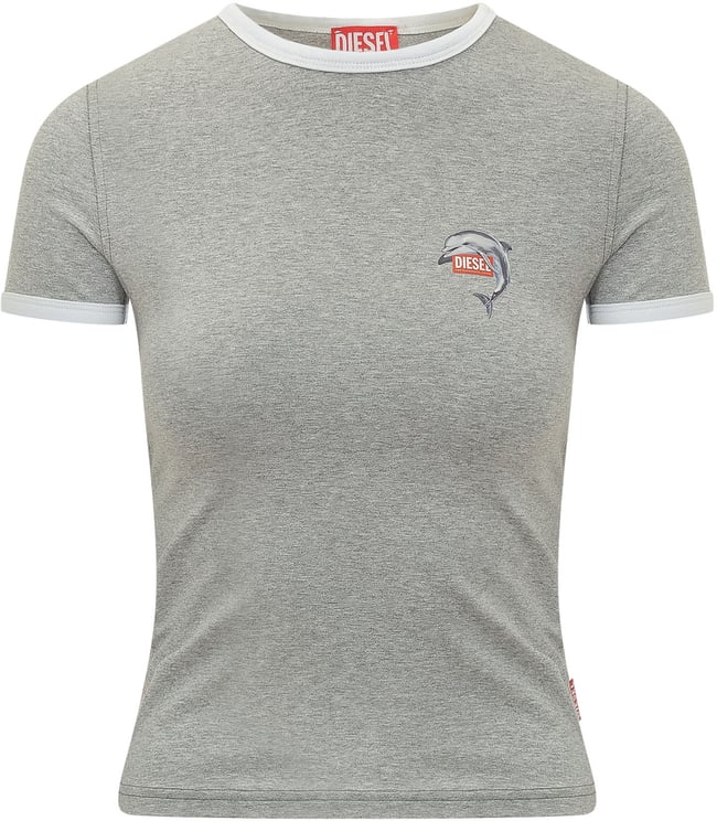 Diesel T-shirt con Stampa Delfino