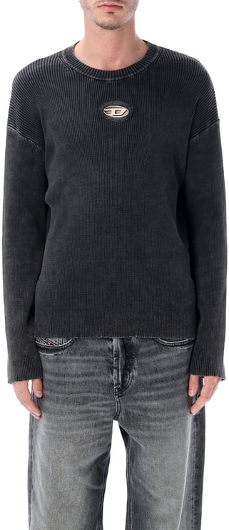 Diesel Diesel K-Darren-D Ribbed cotton sweater