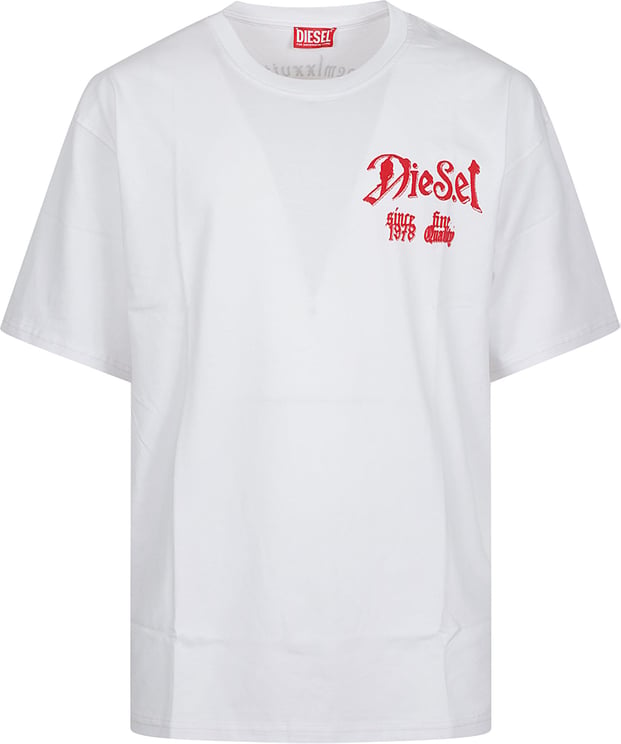 Diesel T-box T- Aa2 T-shirt White