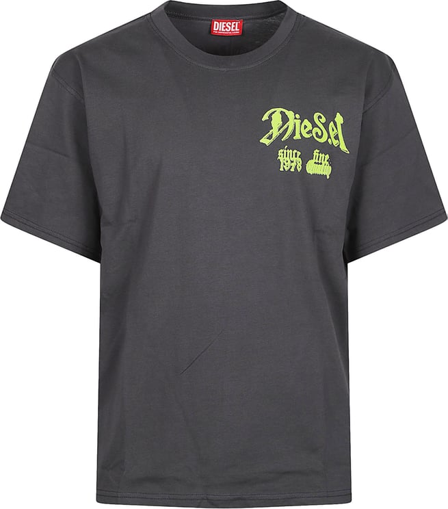 Diesel T-box T- Aa2 T-shirt Grey