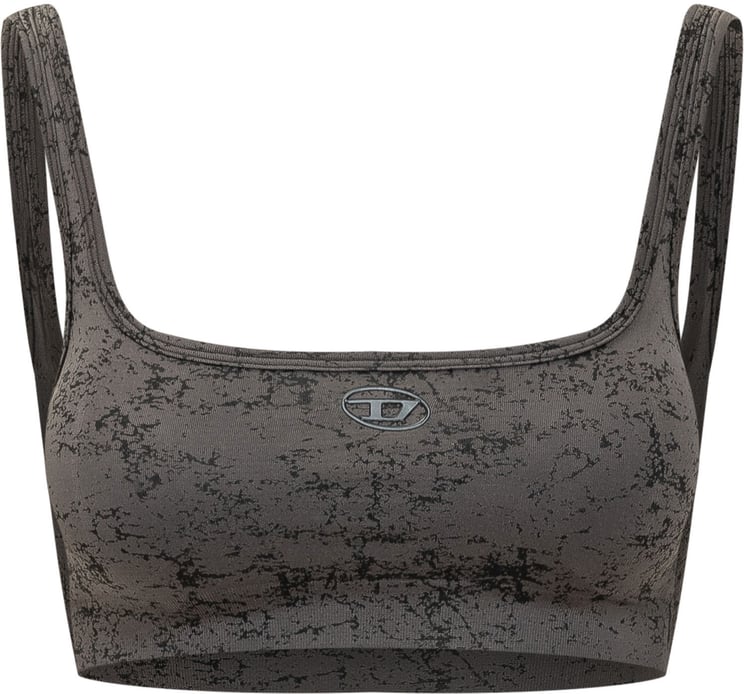 Diesel Reggiseno Sportivo Hella con Stampa Astratta