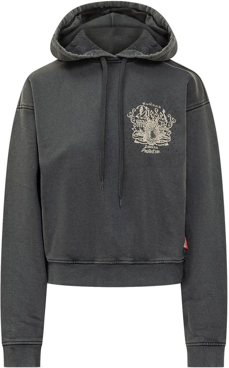 Diesel Felpa Phoeny con Cappuccio