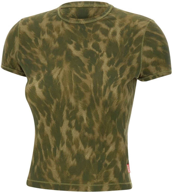 Diesel T-Shirts And Polos Green
