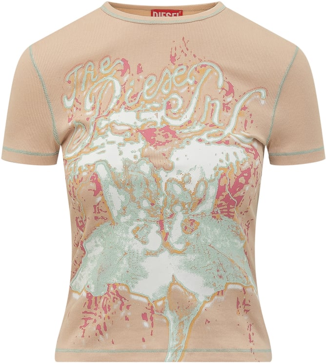 Diesel T-shirt Brenda con Stampa