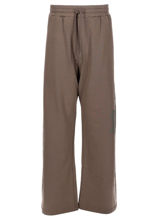 Diesel P-Gro Cotton-Hemp Printed Pants
