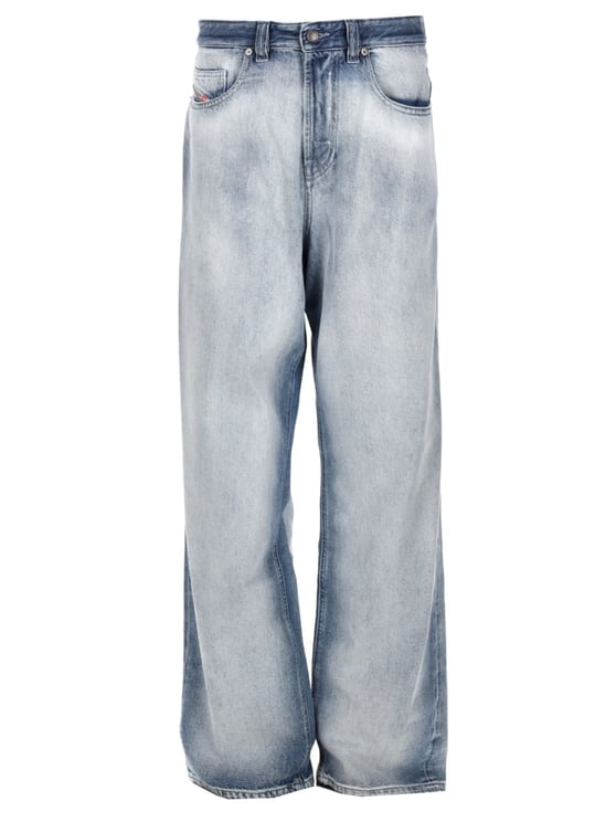 Diesel 2001 D-Macro-Fsi2 Wide-Leg Jeans