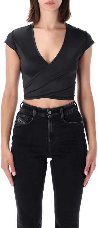 Diesel T Reno Crop Top Nero