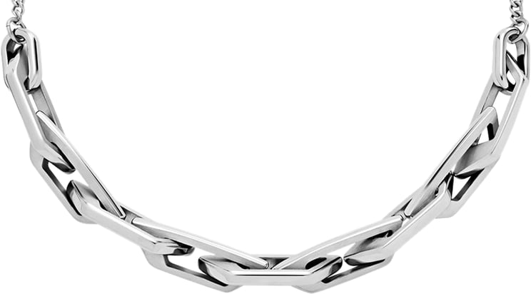 Diesel Diesel - Ketting - Zilver