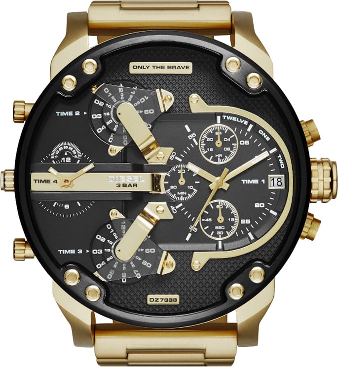 Diesel Diesel Mr. Daddy 2.0 - Horloge - Zwart