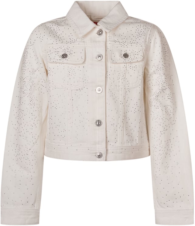 Diesel Giacca in Denim con Borchie