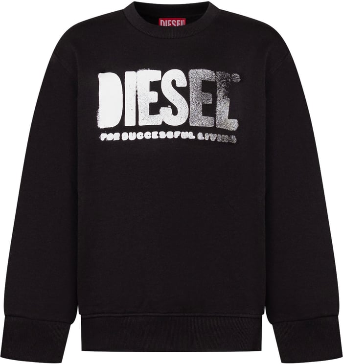 Diesel Felpa con Logo Frontale