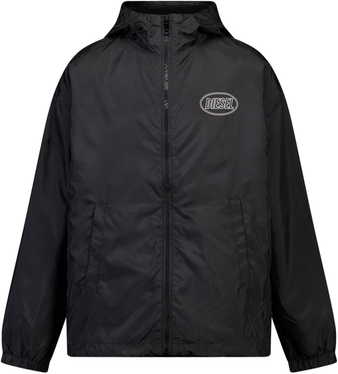 Diesel Diesel Kinder Jongens Zomerjas In Zwart