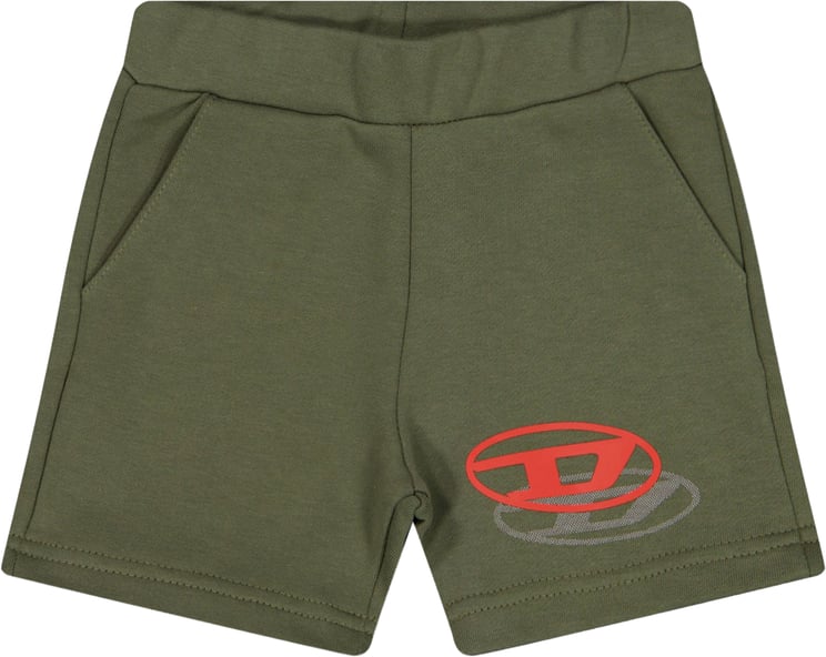 Diesel Diesel Baby Jongens Shorts In Army