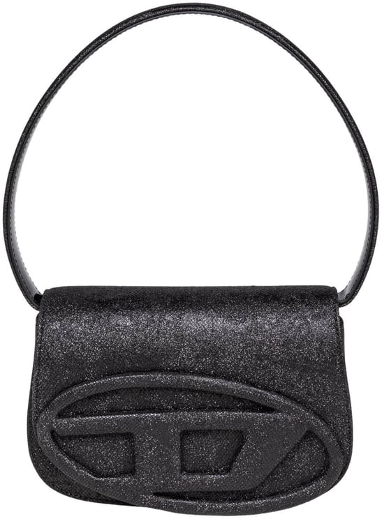 Diesel Diesel 1dr shoulder bag in shiny fabric black