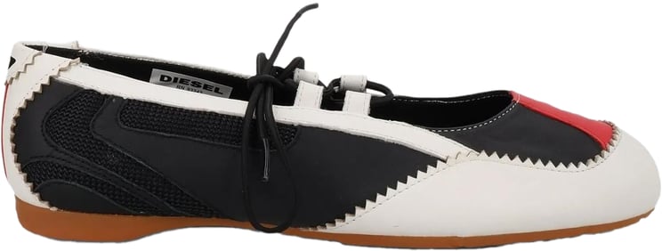 Diesel Dames D-Mile Ballerina Zwart