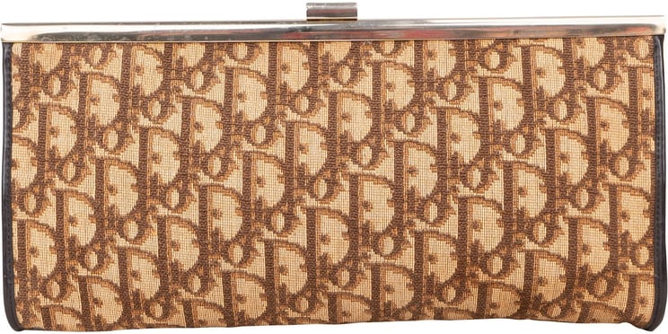 Dior Christian Dior Trotter Monogram Vintage Clutch