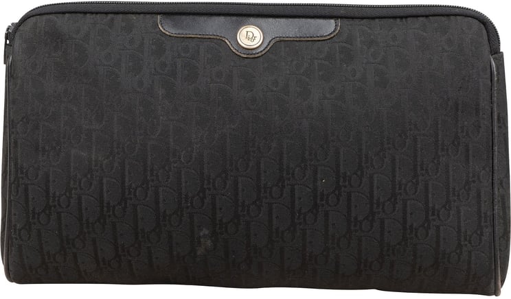 Dior Christian Dior Oblique Monogram Toiletry Clutch