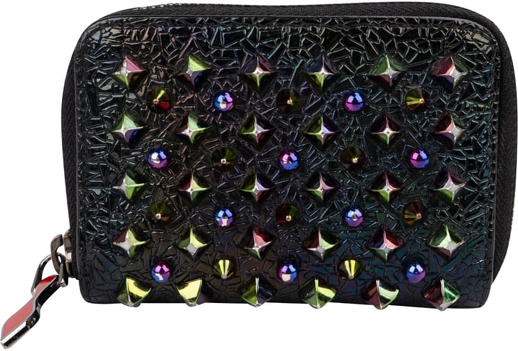 Dior Christian Louboutin Panettone Spiked Small Zipped Coin Purse Wallet