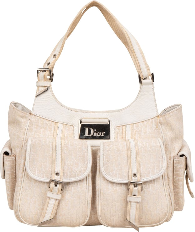Dior Christian Dior Oblique Trotter Monogram  Cargo Shoulder Bag